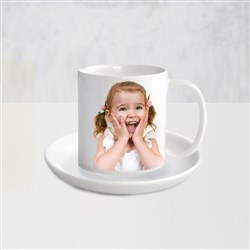 Tazzina da caffè con foto